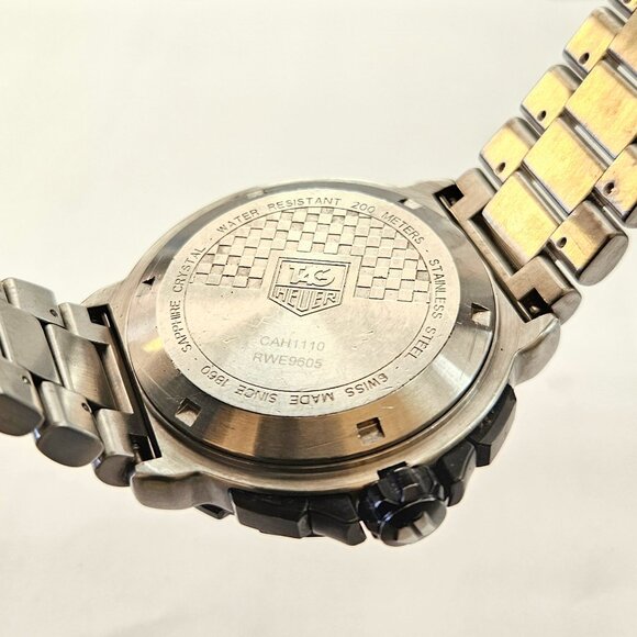 TAG Heuer Mens 40mm F1 Black Dial Chronograph - Picture 6 of 10